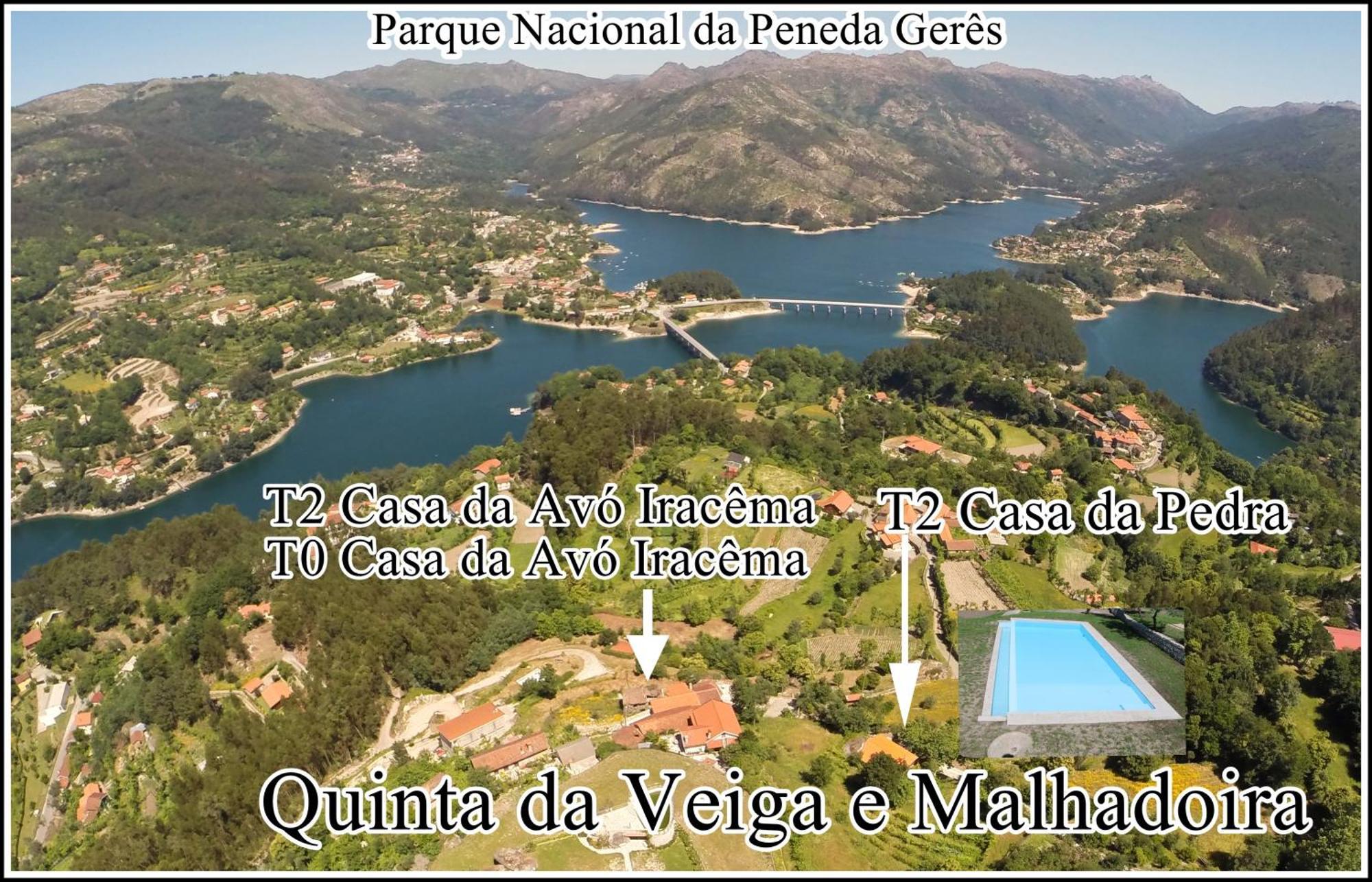 Quinta Da Veiga E Malhadoira Pensionat Vieira do Minho Eksteriør billede
