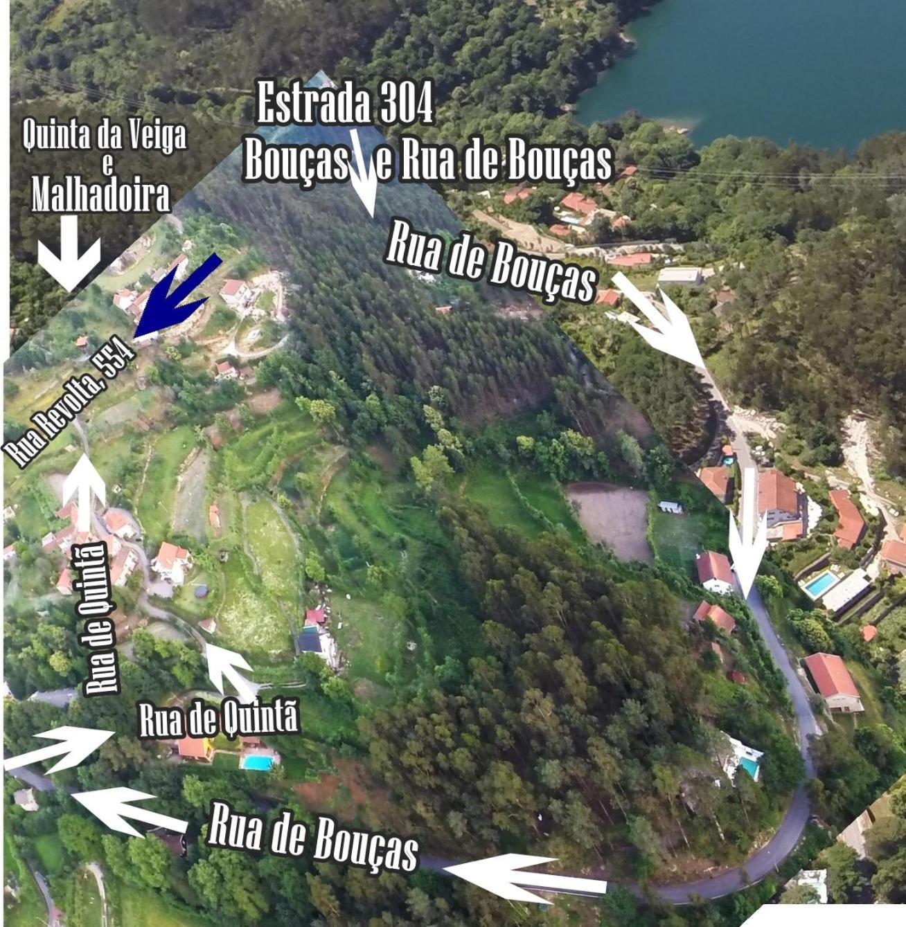 Quinta Da Veiga E Malhadoira Pensionat Vieira do Minho Eksteriør billede